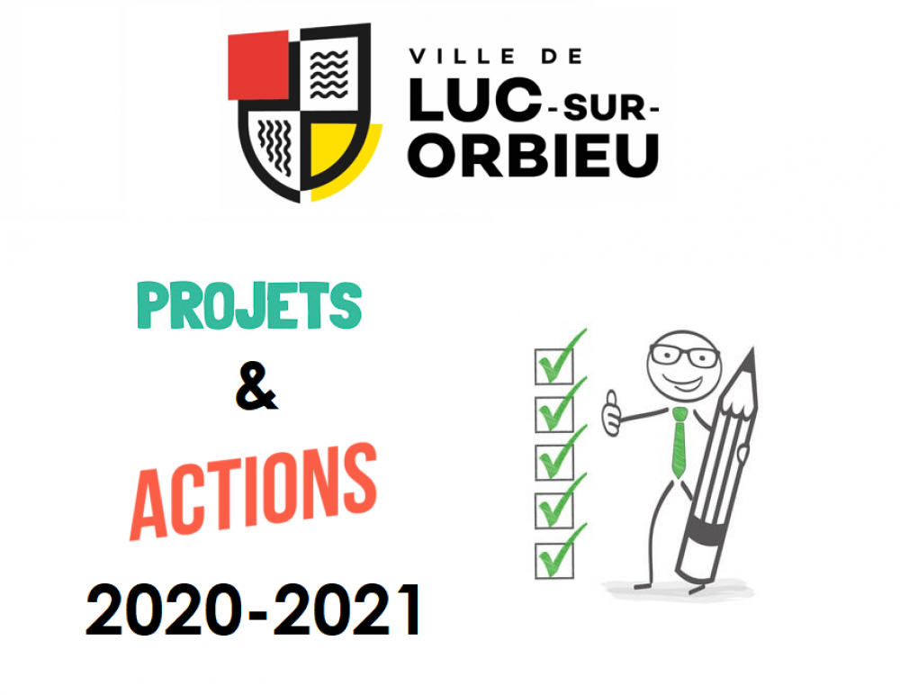 Les projets et les actions 2020-2021 réalisés par votre municipalité